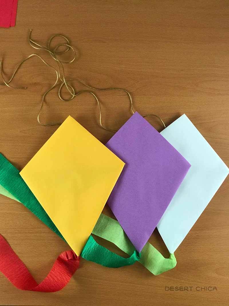 Colorful Paper And Ribbon DIY Craft Idea For Pongal/Sankranti