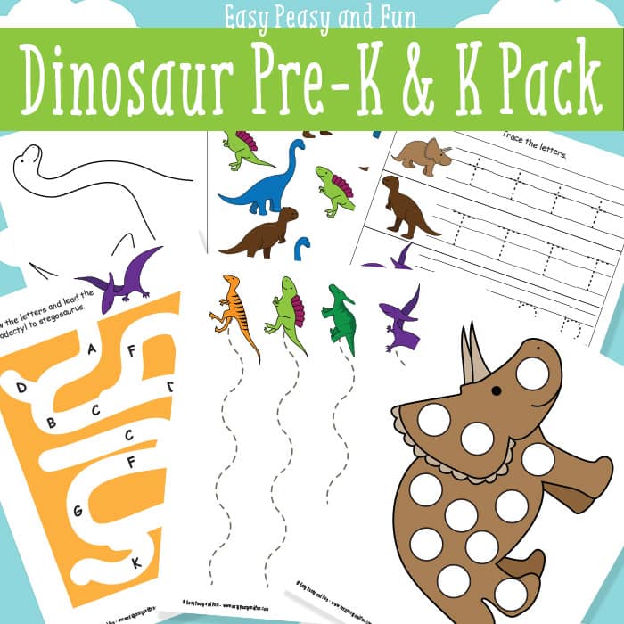  Colorful Printable Dinosaur Worksheet  For Preschoolers Easy Dinosaur Activities For Toddlers
