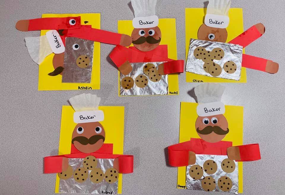 Cool Community Helper Bakers Craft For Kids