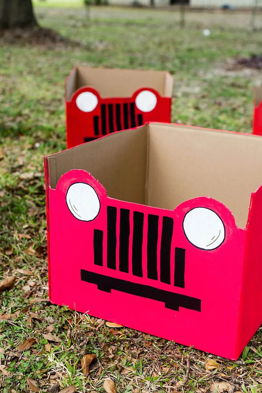 Cool DIY Cardboard Jeep Car Craft for ToddlersDIY Cardboard Vehicles Ideas for Kids