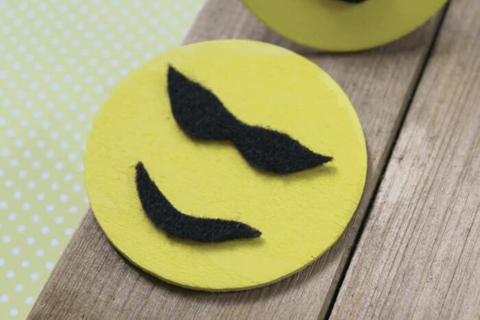 Cool Emoji Magnet Craft for Kindergartners