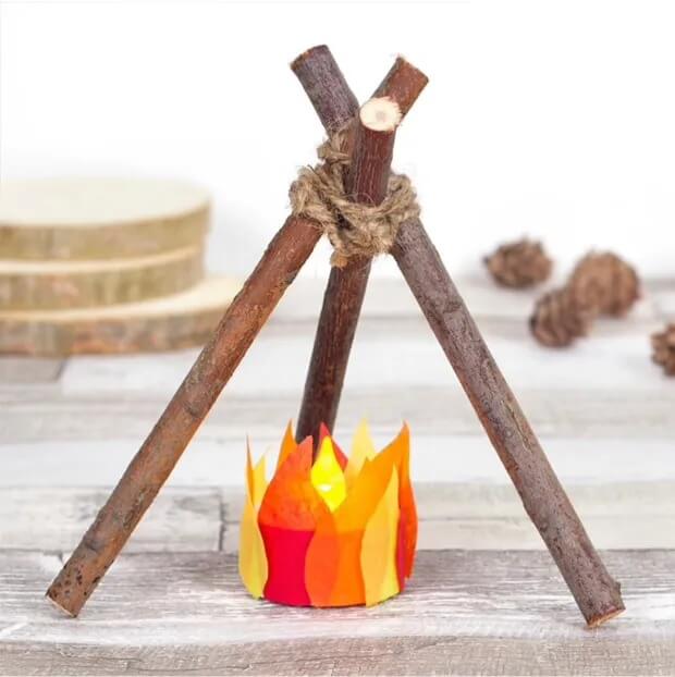 Cool Lohri Puja Set Up Craft Activity For Toddlers