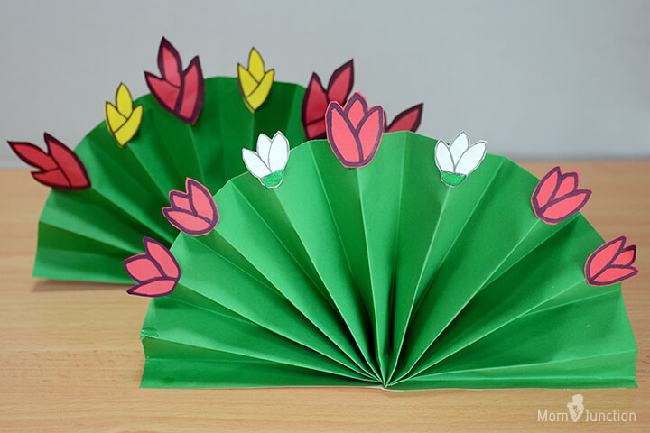 Creative Craft Activity For Kids To Make Paper Flowers