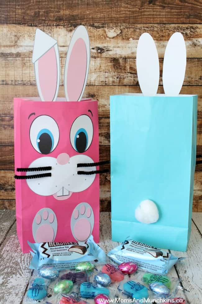 Creative Cute Bunny Bag Craft For Easter Paper Bag Crafts &amp; Activities for Easter