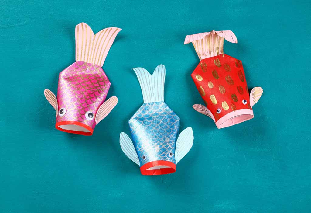 Creative Glittery Fish Craft Ideas For Kindergarten Kids Glitter Paper Animal Craft Ideas