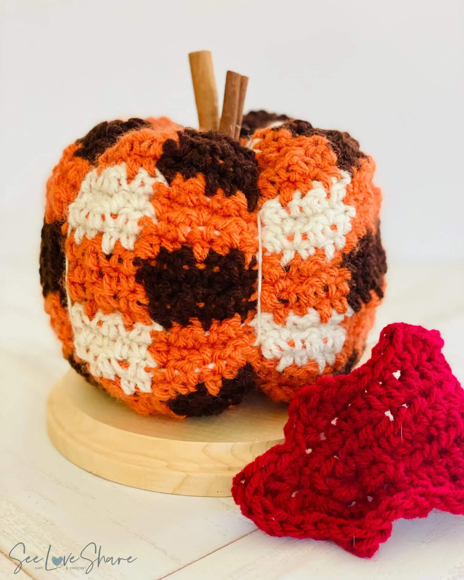 Creative Pumpkin Crochet Craft For Home Decor