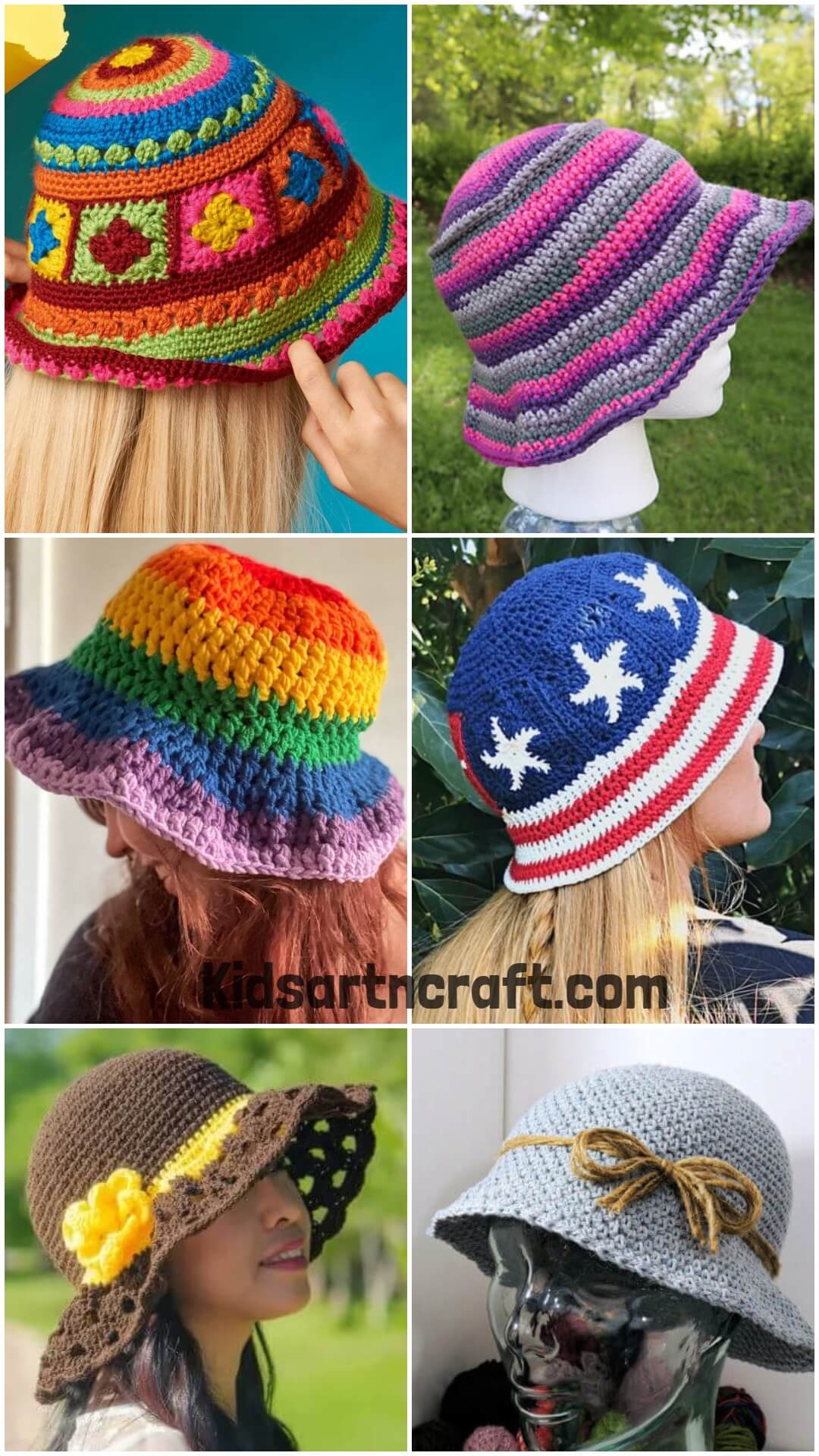  Crochet Bucket Hat Pattern