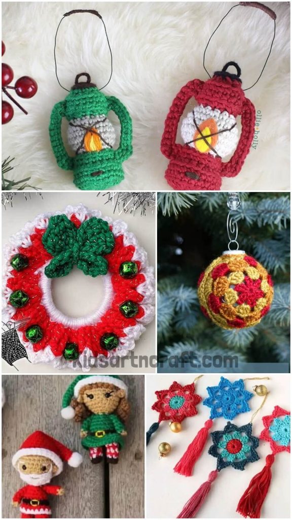 Crochet Christmas Decor Patterns For Your Home Kids Art & Craft