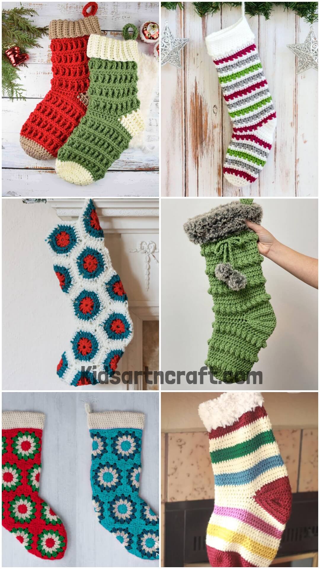 Crochet Christmas Stocking Patterns 