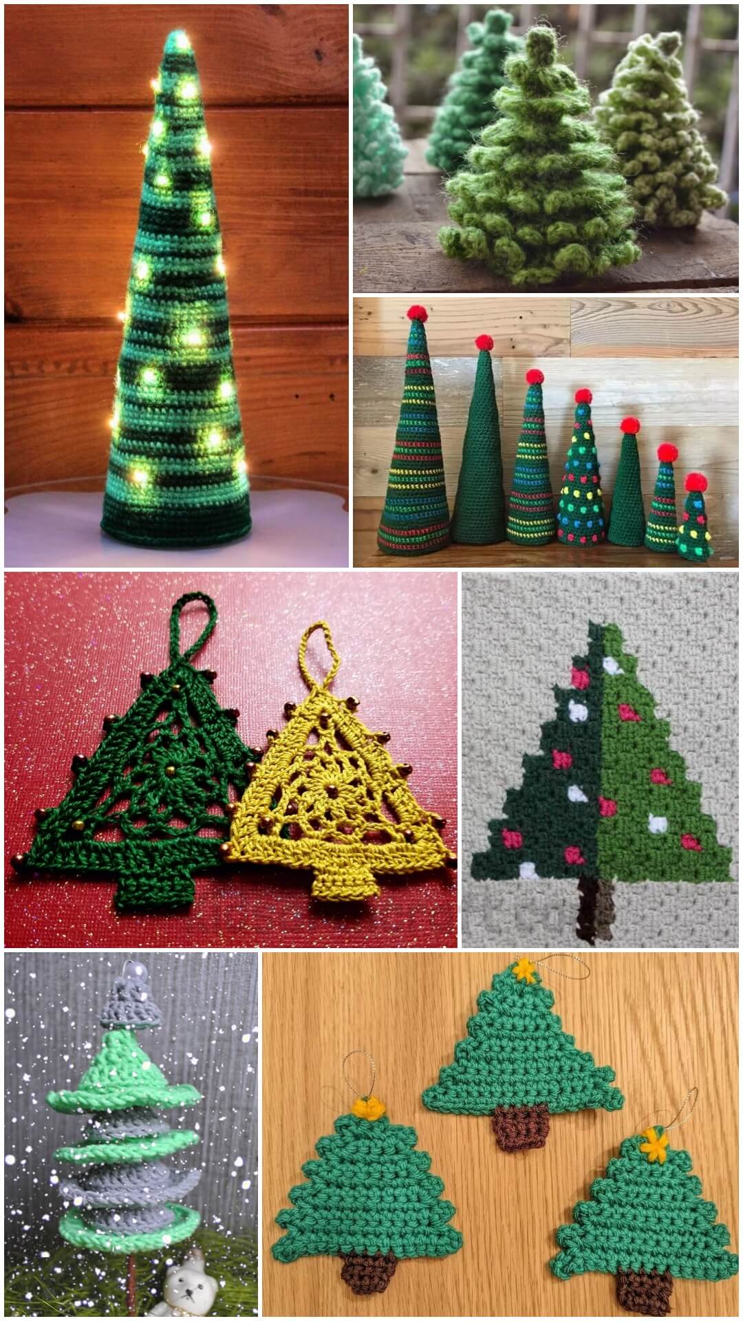 Crochet Christmas Tree Patterns 
