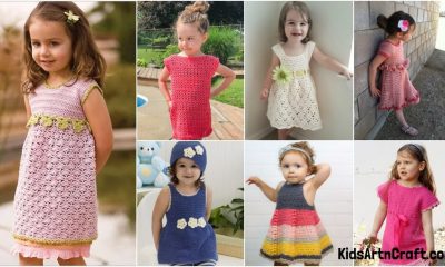Crochet Dresses for Kids