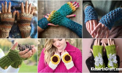 Crochet Fingerless Gloves Patterns
