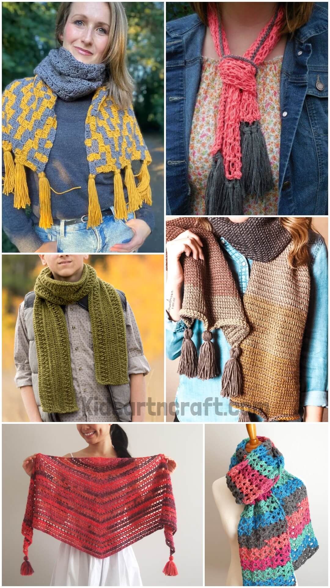 Crochet Scarf Patterns 