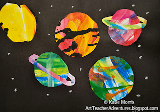 Cute & Easy Space Planet Art & Craft Idea For 6th Grade SPACE CRAFTS FOR KIDS