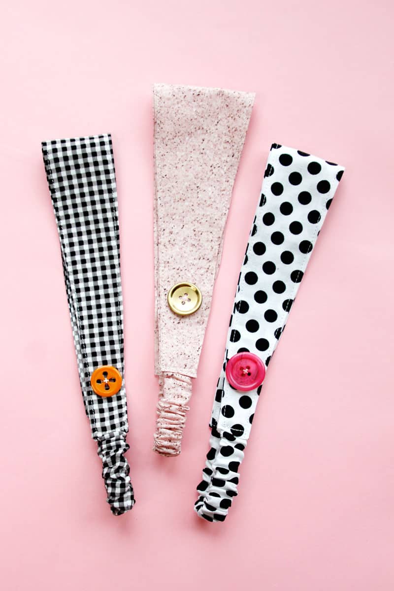 Cute & Easy To Sew Nurse Headband Button Craft At Home