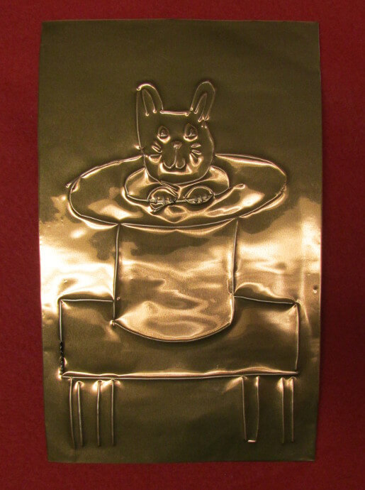 Cute Bunny Tin Foil Art Activity For Kids Tin Foil Art For Toddlers