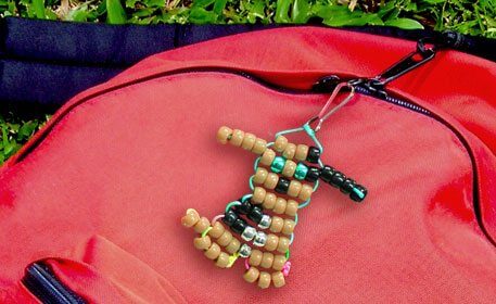 Cute Little Pony Bead Dog Pattern Key Chain Craft For Toddlers Pony Beads Patterns