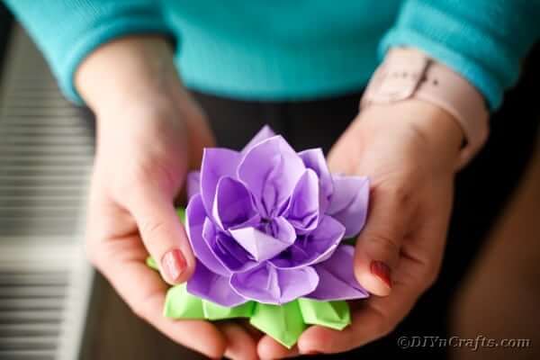 Cute Purple Lotus Flower Craft  Activities for Kids Basant Panchami Crafts &amp; Activities for Kids