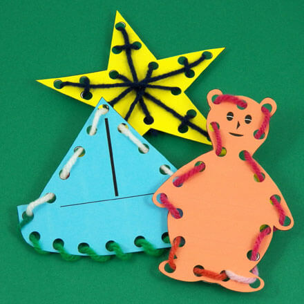 Cute Sewing Paper Craft Using Needle And Thread Needle And Thread Crafts