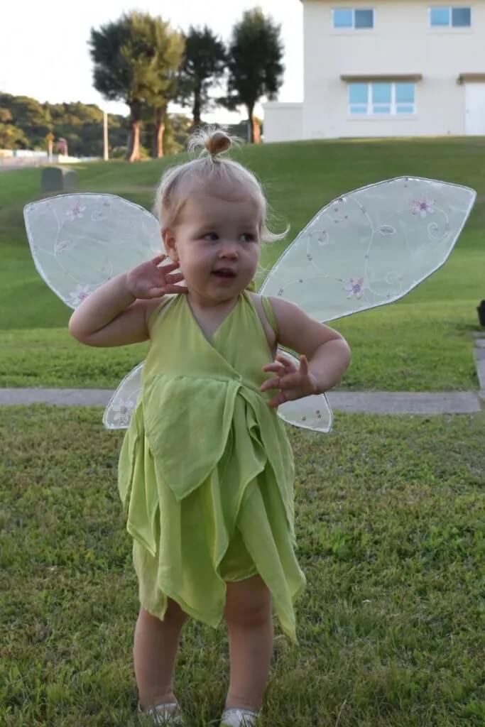 Cute Tinkerbell Dress Tutorial For Toddlers