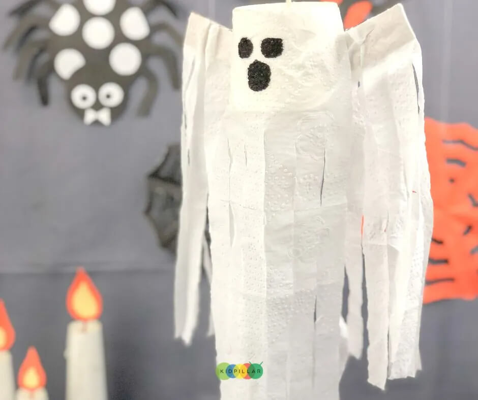 Daunting Paper Cup & Tissue Paper Halloween Ghost Craft For Toddlers Paper Cup Ghost Crafts