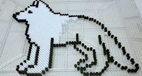 DIY  And  Easy Wolf  Craft For KidsWolf Perler Bead Patterns 