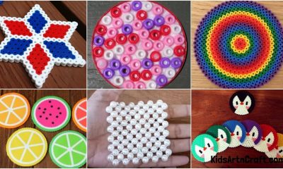 DIY Beads Coaster Crafts