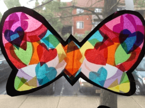 DIY Butterfly Craft For Kids To Make For Window
