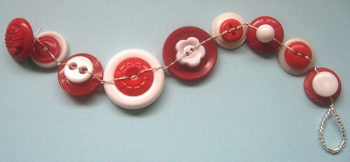 DIY Button Bracelet Craft Idea At Home DIY Button Bracelet Craft Ideas