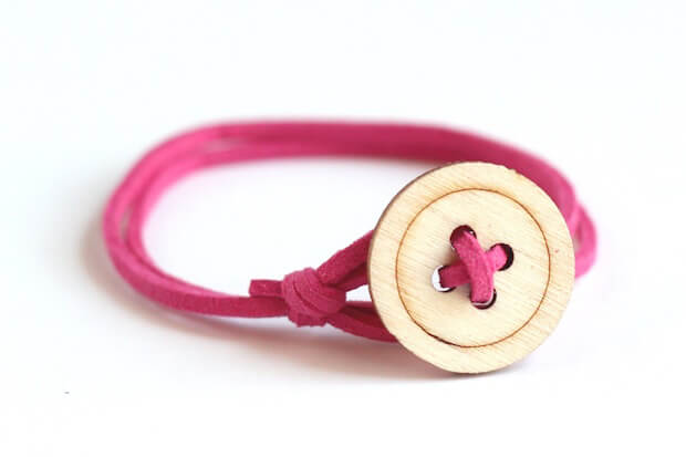 DIY Button Bracelet Craft Ideas