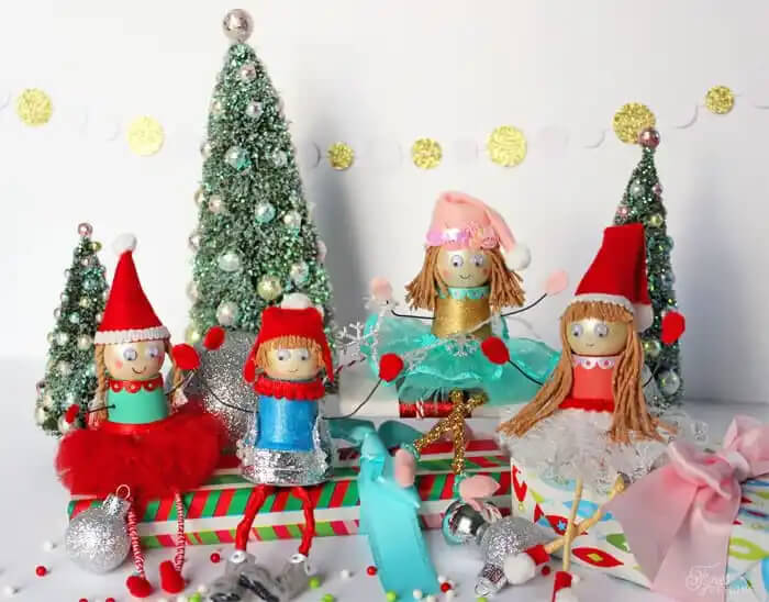 DIY Christmas Elf Craft Activity For Kids Easy Elf Crafts For Kids