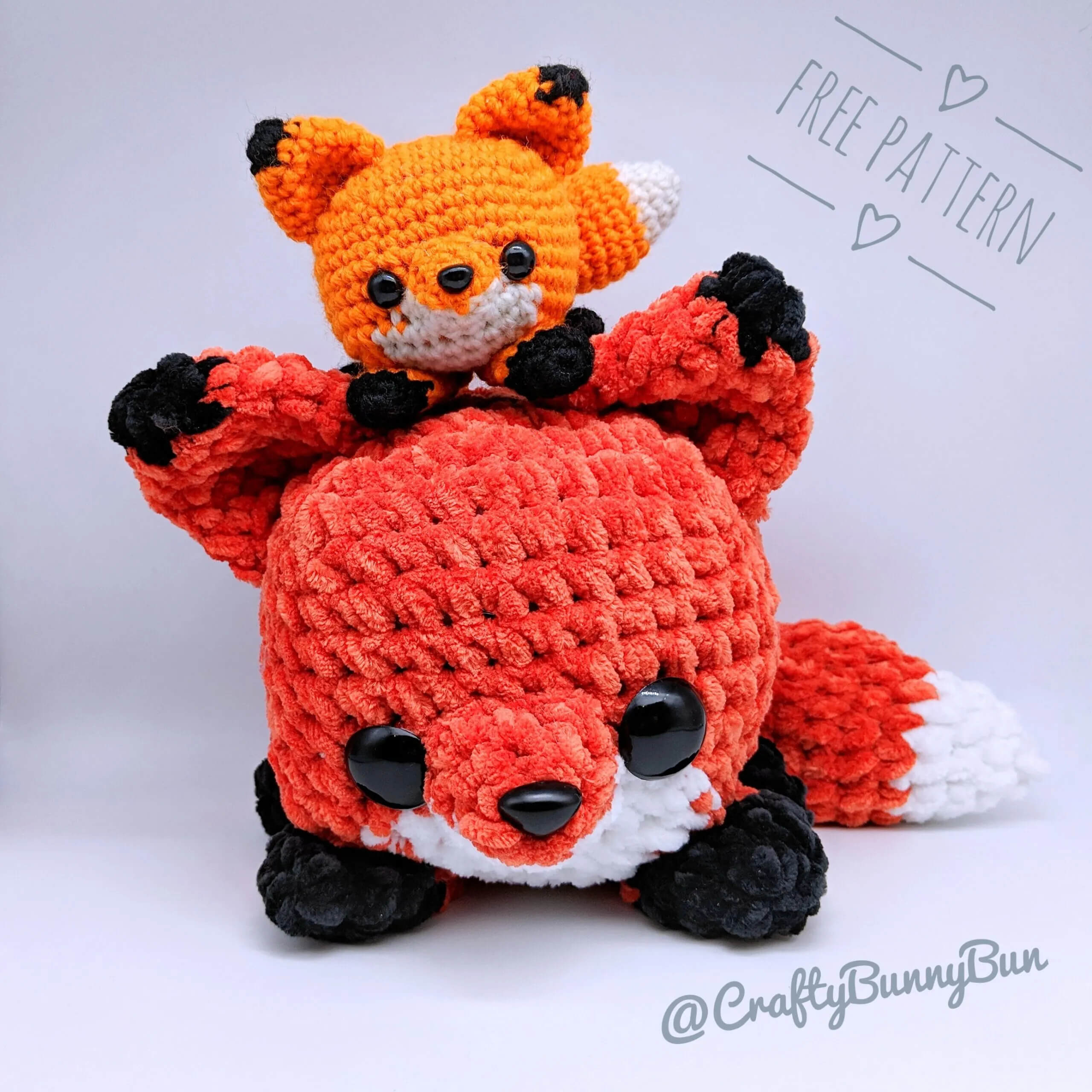 DIY Cube Fox Amigurumi PatternCrochet Animal Patterns