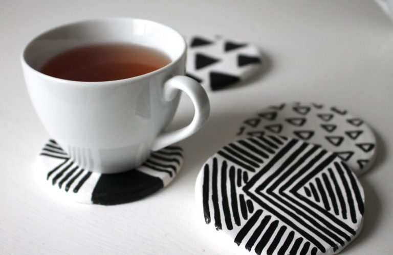 DIY Cute Air Dry Coasters Crafts Kids Art & Craft