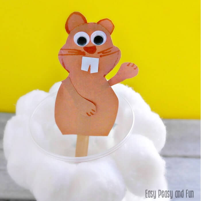Diy Cute Paper Bag  Hot Dog Craft For Kindergarten Groundhog Day Crafts For Kids