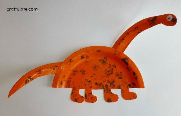  Diy Dinosaur Art and Craft With Paper Plate For kids Easy Dinosaur Activities For Toddlers