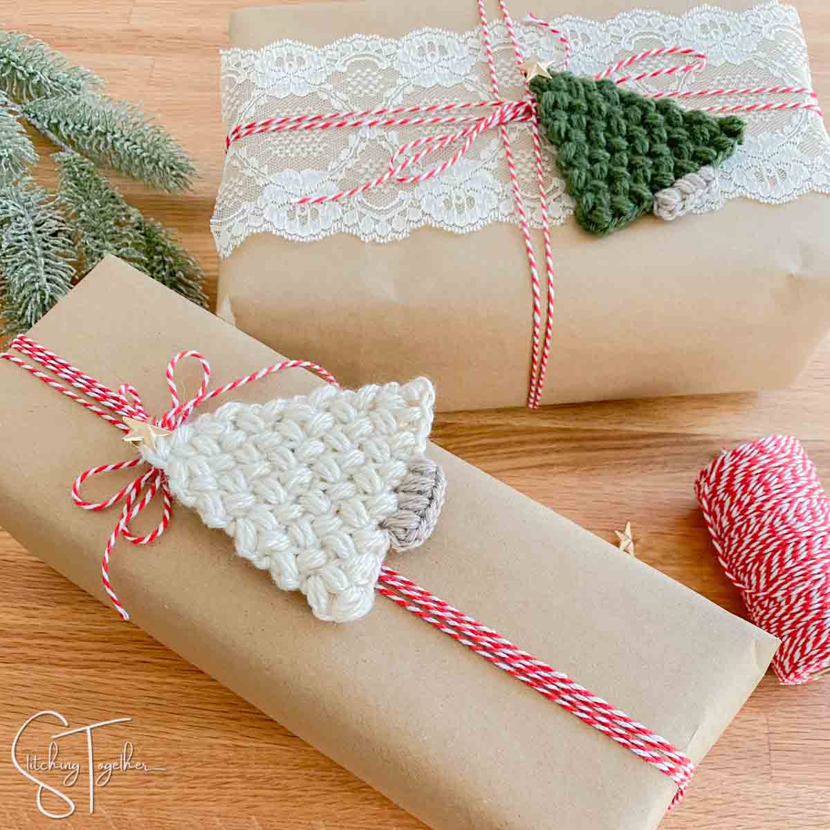 DIY Flat Crochet Christmas Tree Pattern For ChristmasCrochet Christmas Tree Patterns 