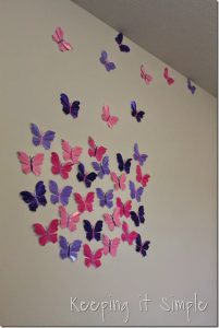 Glitter Paper Wall Hanging Ideas - Kids Art & Craft