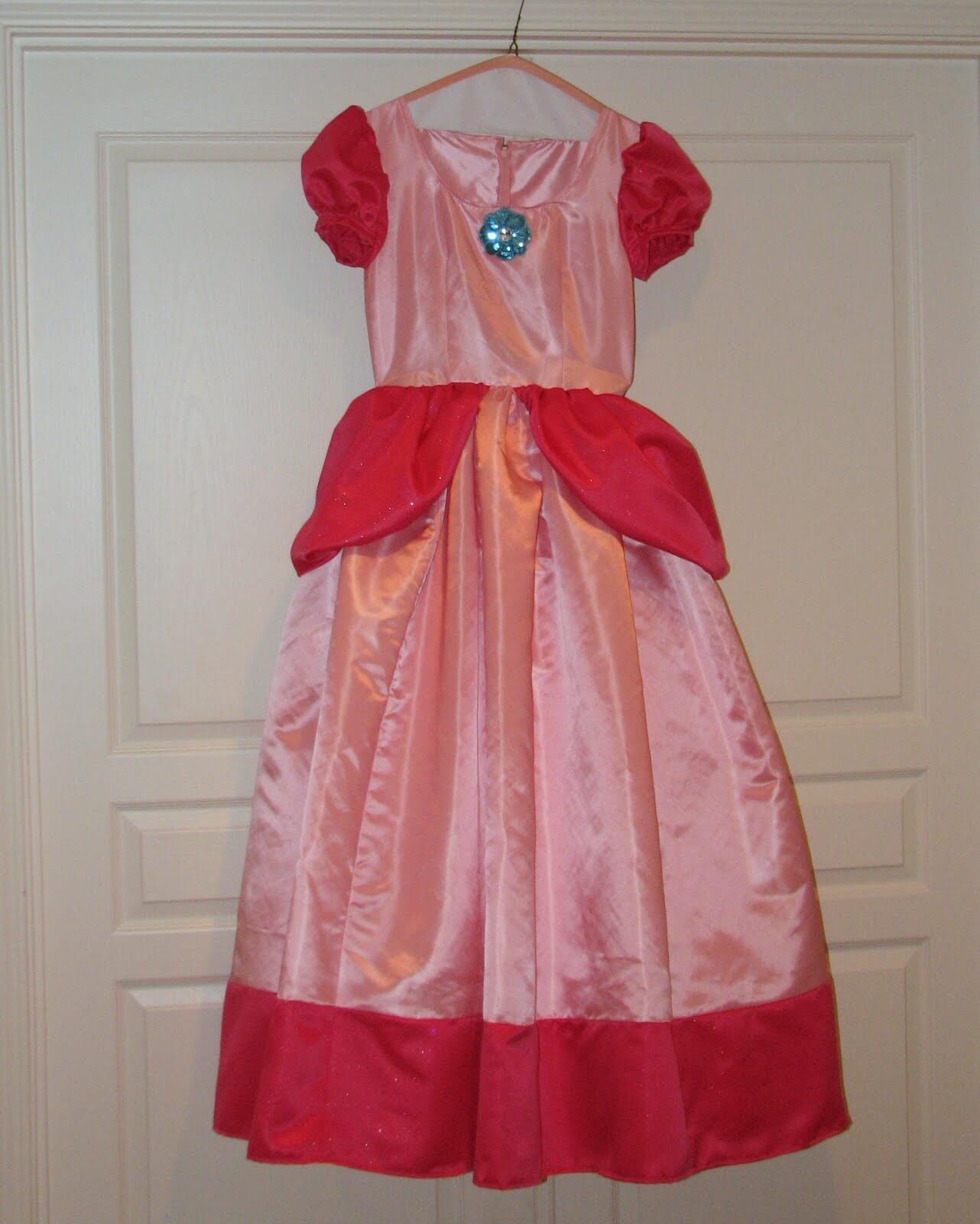 DIY Halloween Dress Ideas For Peach Princess Easy Princess Peach Costume DIY Ideas for Kids