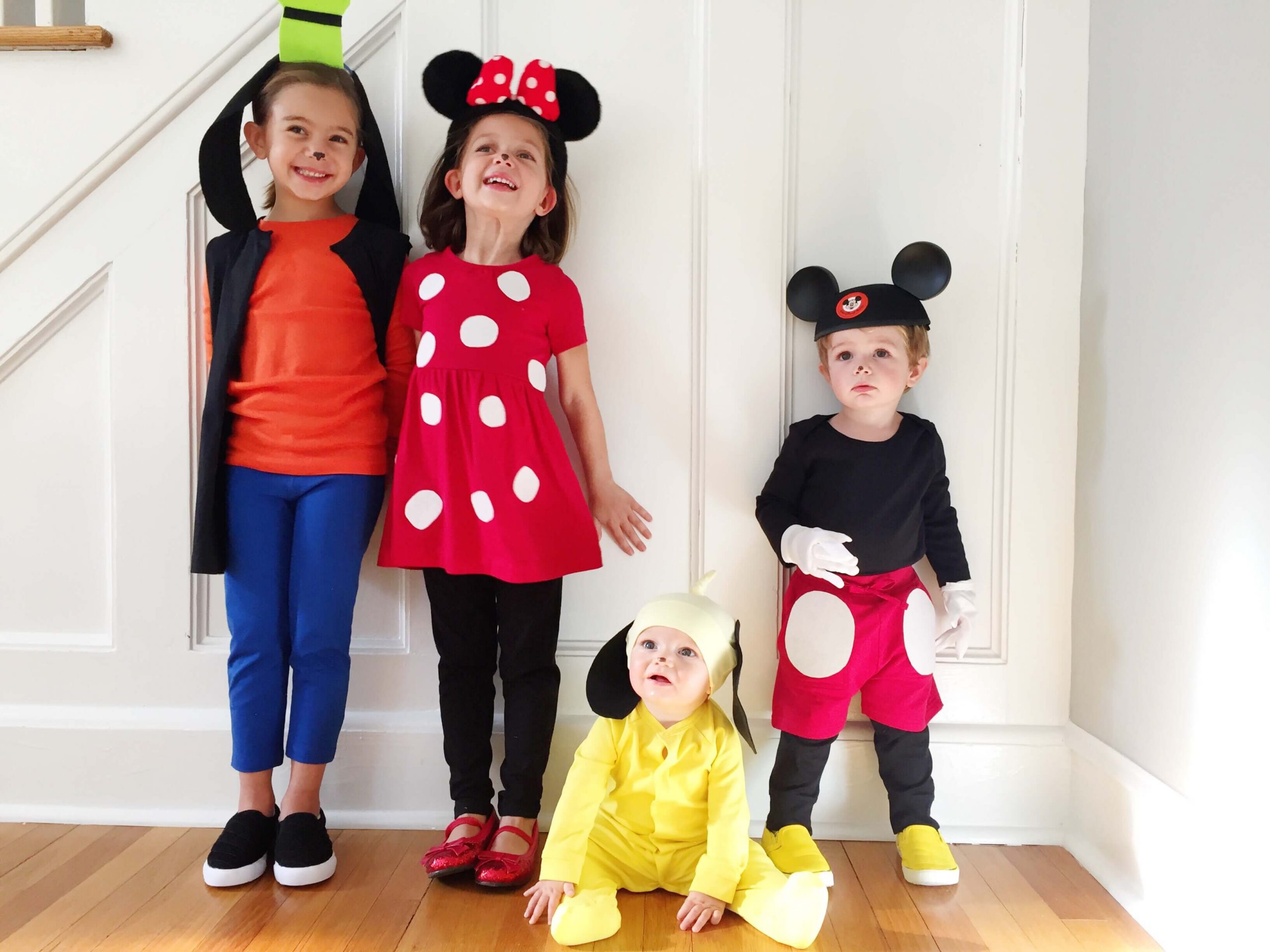 DIY Mickey & Friends Costume For Kids Party