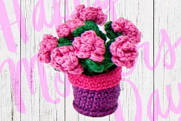 DIY Mother's Day Crochet Bouquet Mother's Day Crochet Patterns