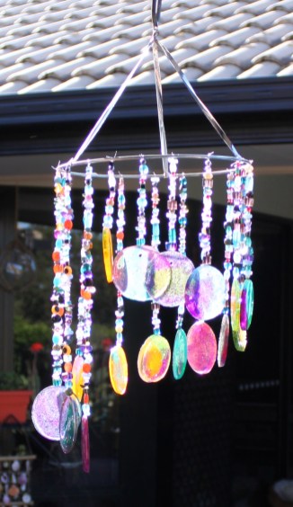 DIY Sun Catcher/Wind Chime for Outdoor