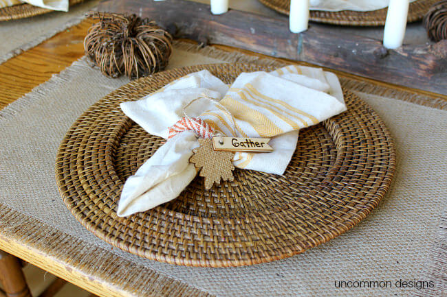 DIY Thanksgiving Napkin Ring Craft Project For Home Decor Thanksgiving Napkin Rings