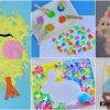 Easter Sponge Paintings for Kids