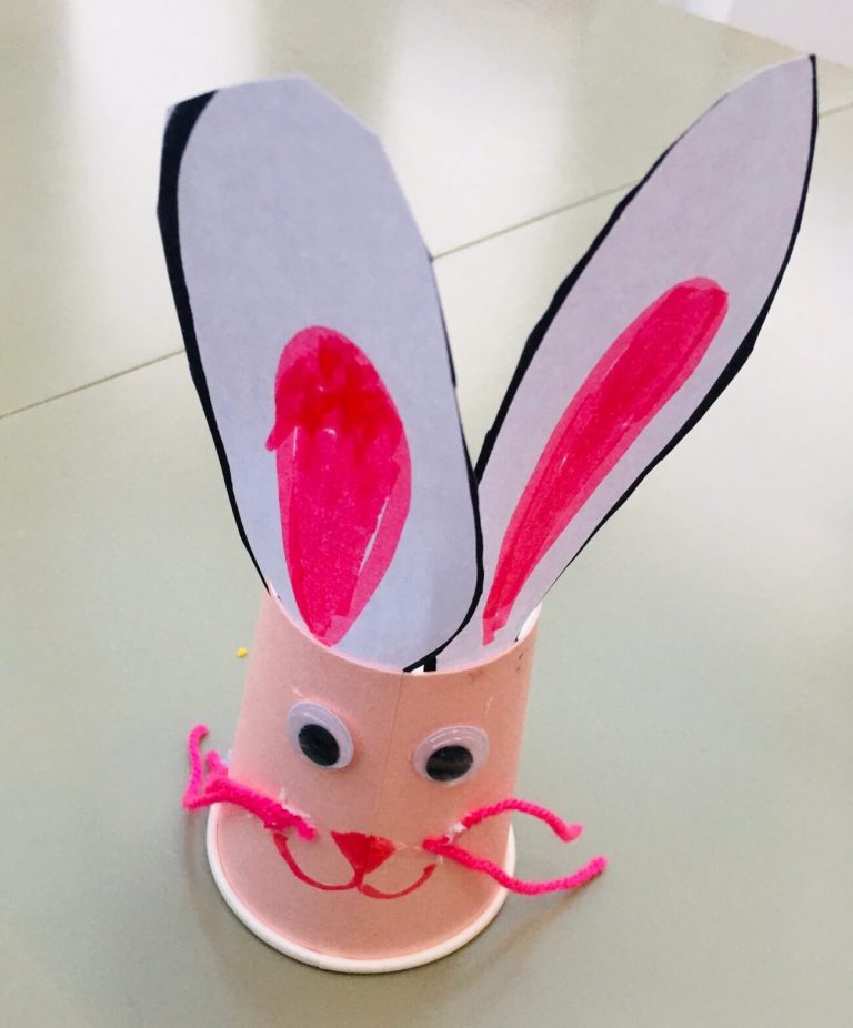 Rabbit Paper Cup Craft Ideas - Kids Art & Craft