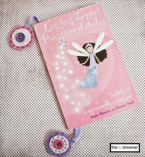 Easy & Felt Ribbon Bookmark Craft Using Buttons & Embroidery Thread Button Craft Ideas For Adults