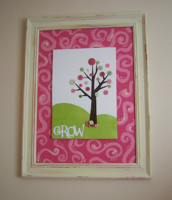 Easy & Simple Button Tree Artwork For Home Decor