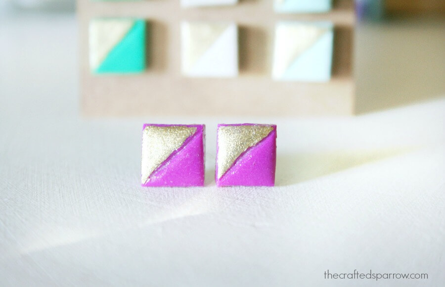 Easy & Simple Clay Earring Craft To Make