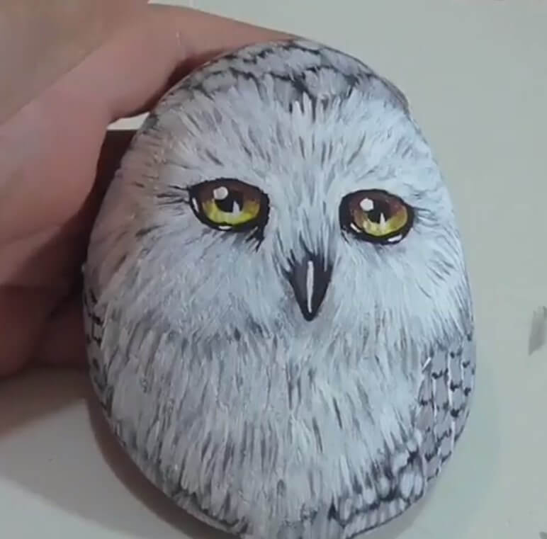 Easy & Simple Owl Painting Ideas For Kids Beautiful Owl Rock Painting Ideas