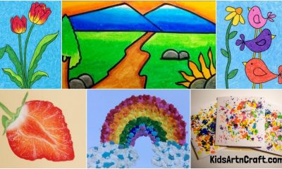 Easy Art Projects with Paper And Crayons