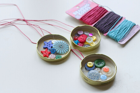 Easy Button Pendants Gift Idea For Mom